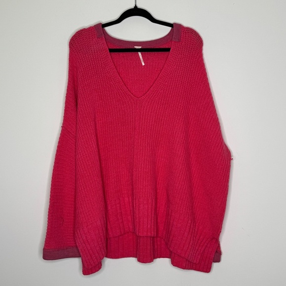 Free People Take Over Me Pink Sweater XS/S - Picture 2 of 9